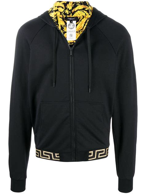 versace zip hoodie|versace hoodie cheap.